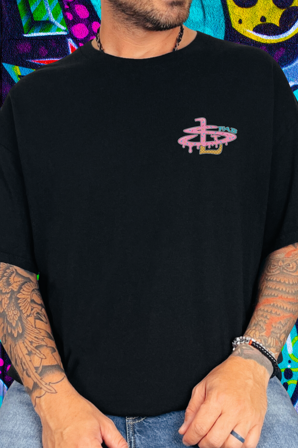 OG STL Fab Ice Cream Drip Tri Blend Unisex