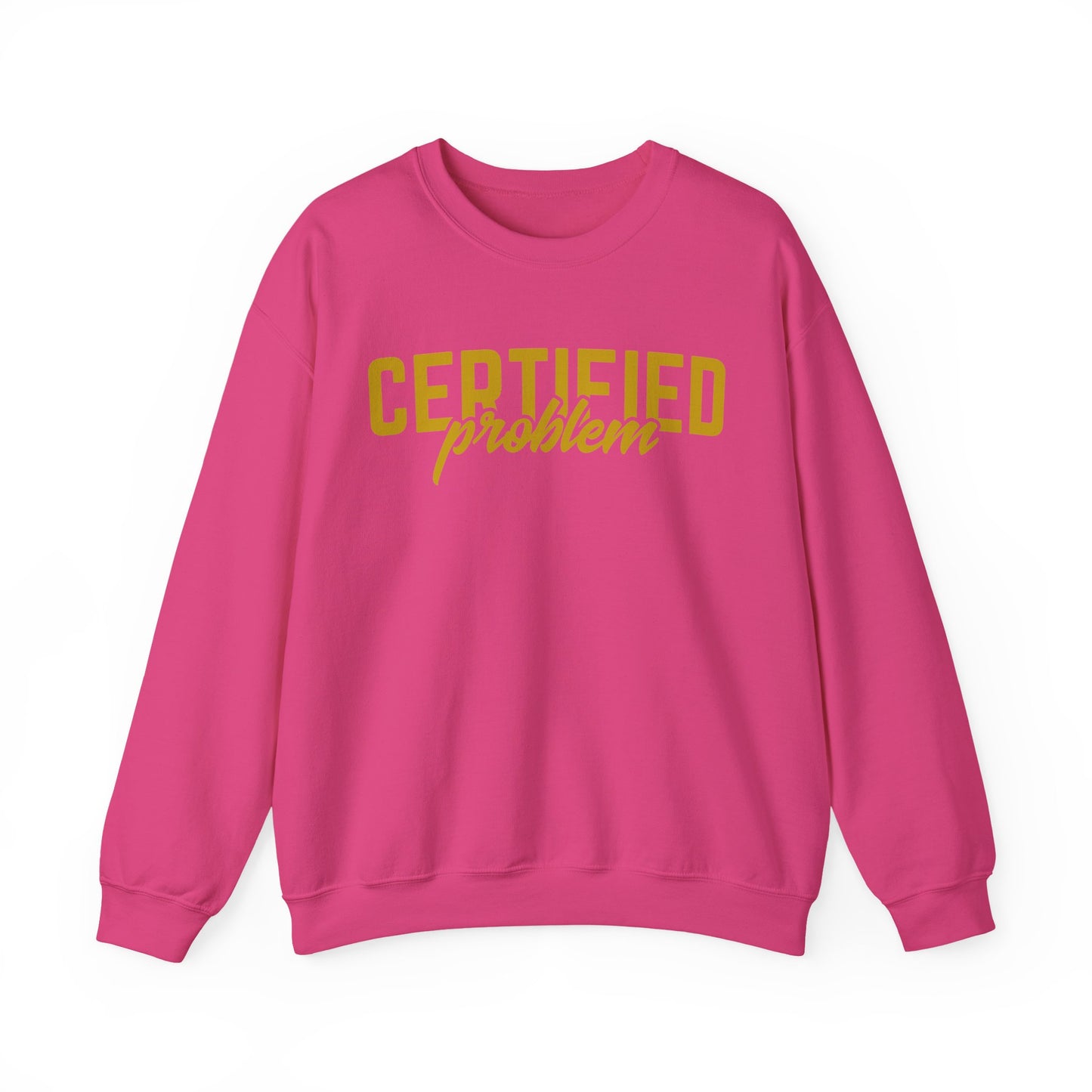 Certified Problem Crewneck Sweatshirt - Unisex Heavy Blend™