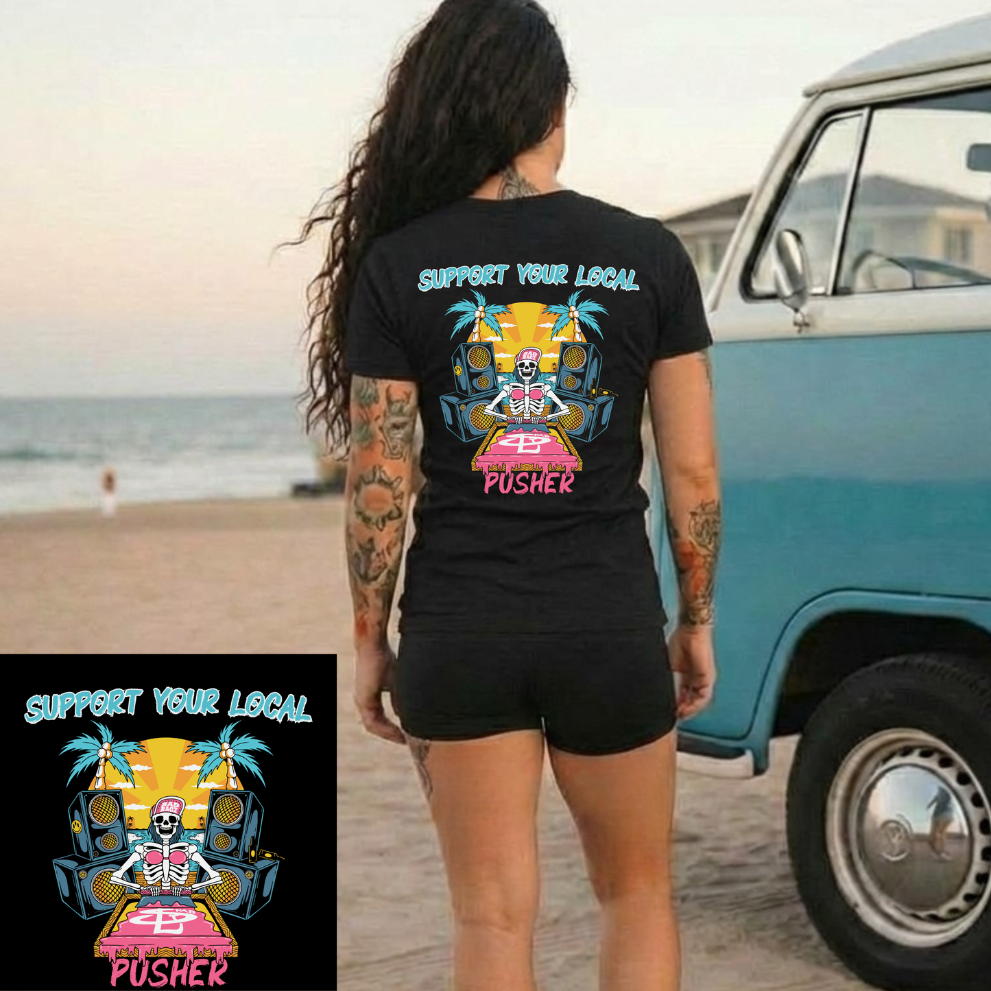 Support Your Local Pusher Unisex Tee