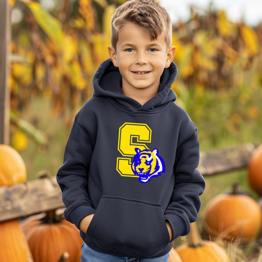 Youth Big S Stanfield Mascot Unisex Hoodie