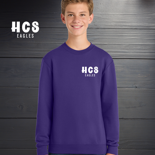 Youth HCS Eagles PE Unisex Sweater