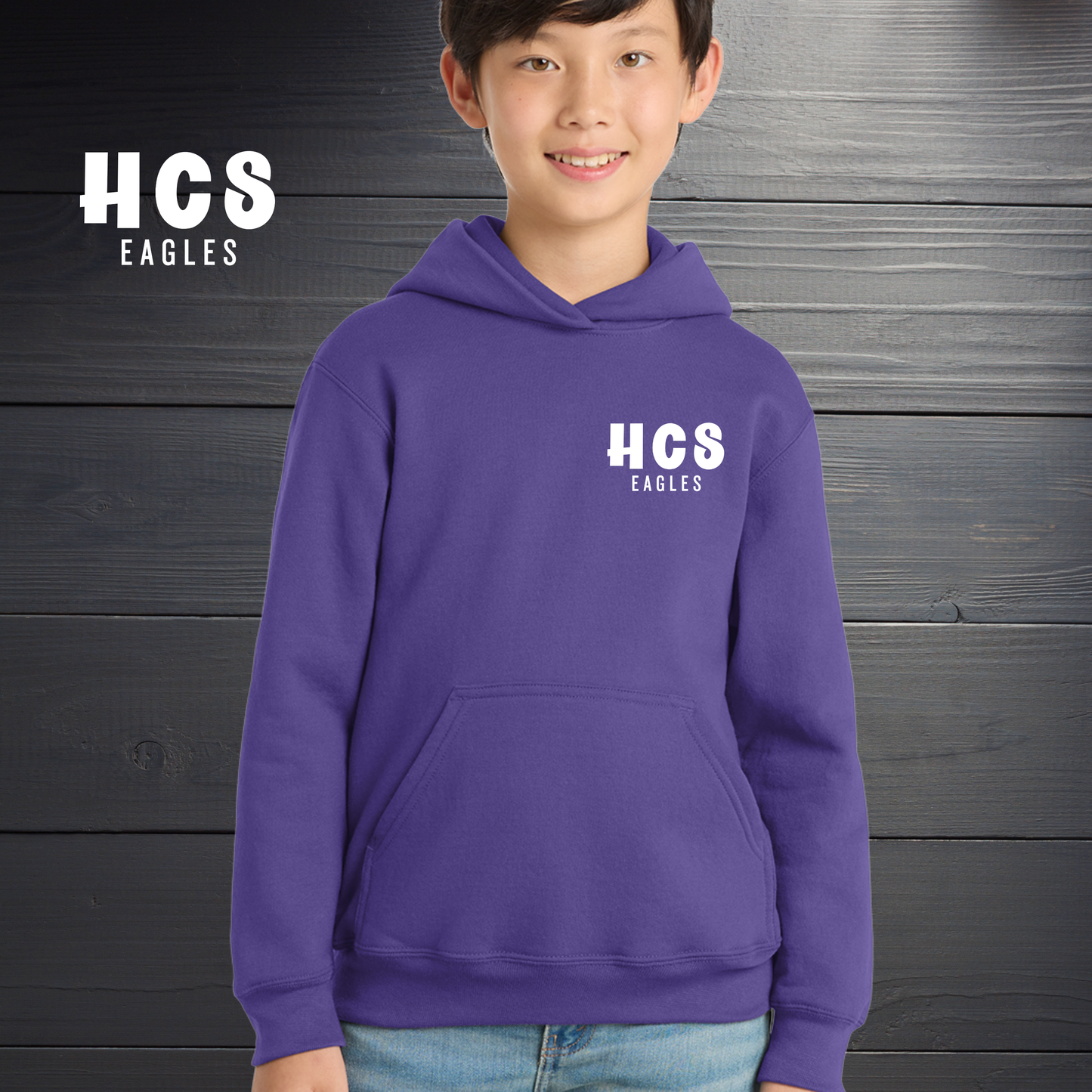 Youth HCS Eagles PE Unisex Sweater