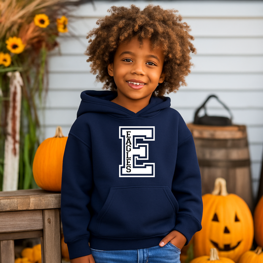 Youth Big E Eagles Unisex Hoodie