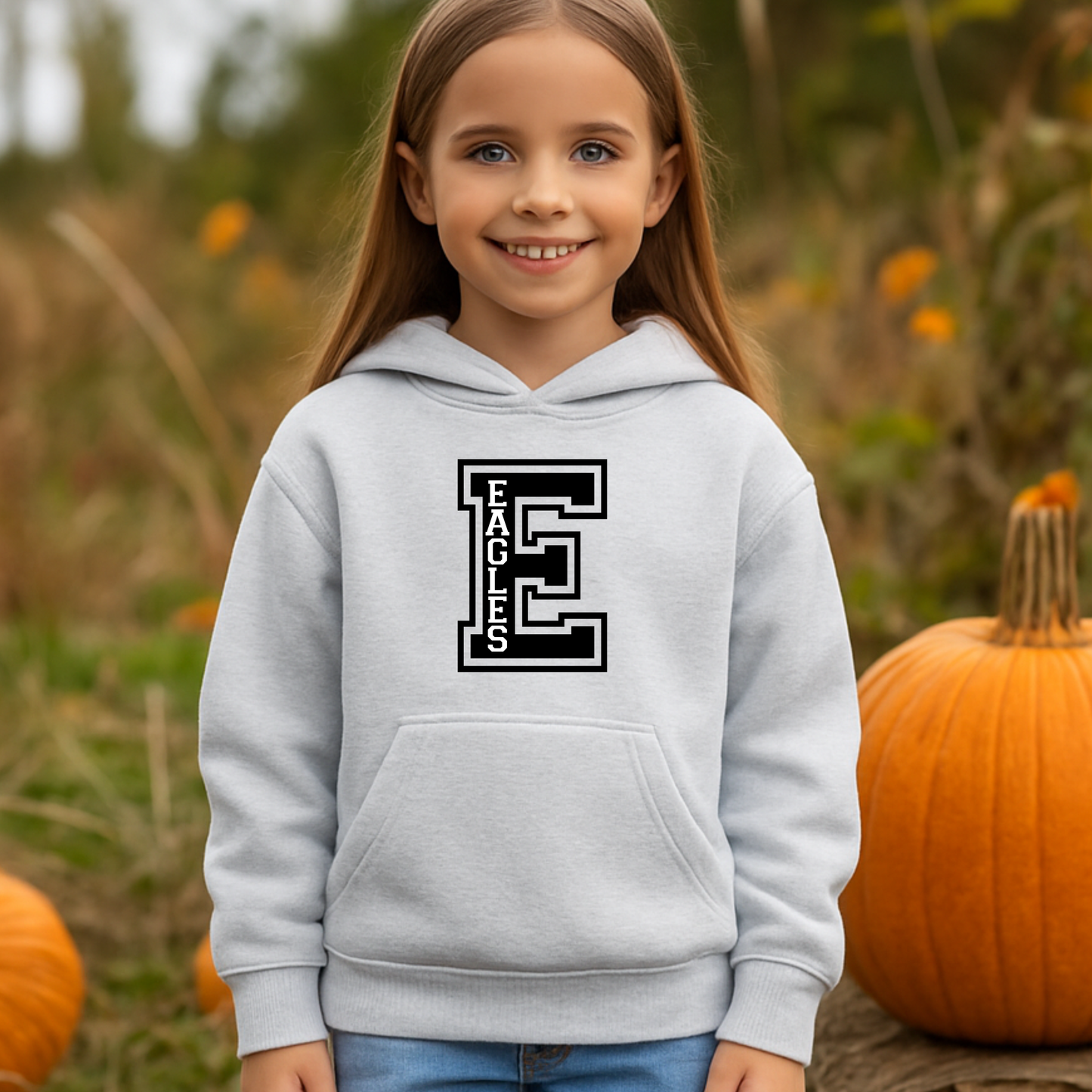 Youth Big E Eagles Unisex Hoodie