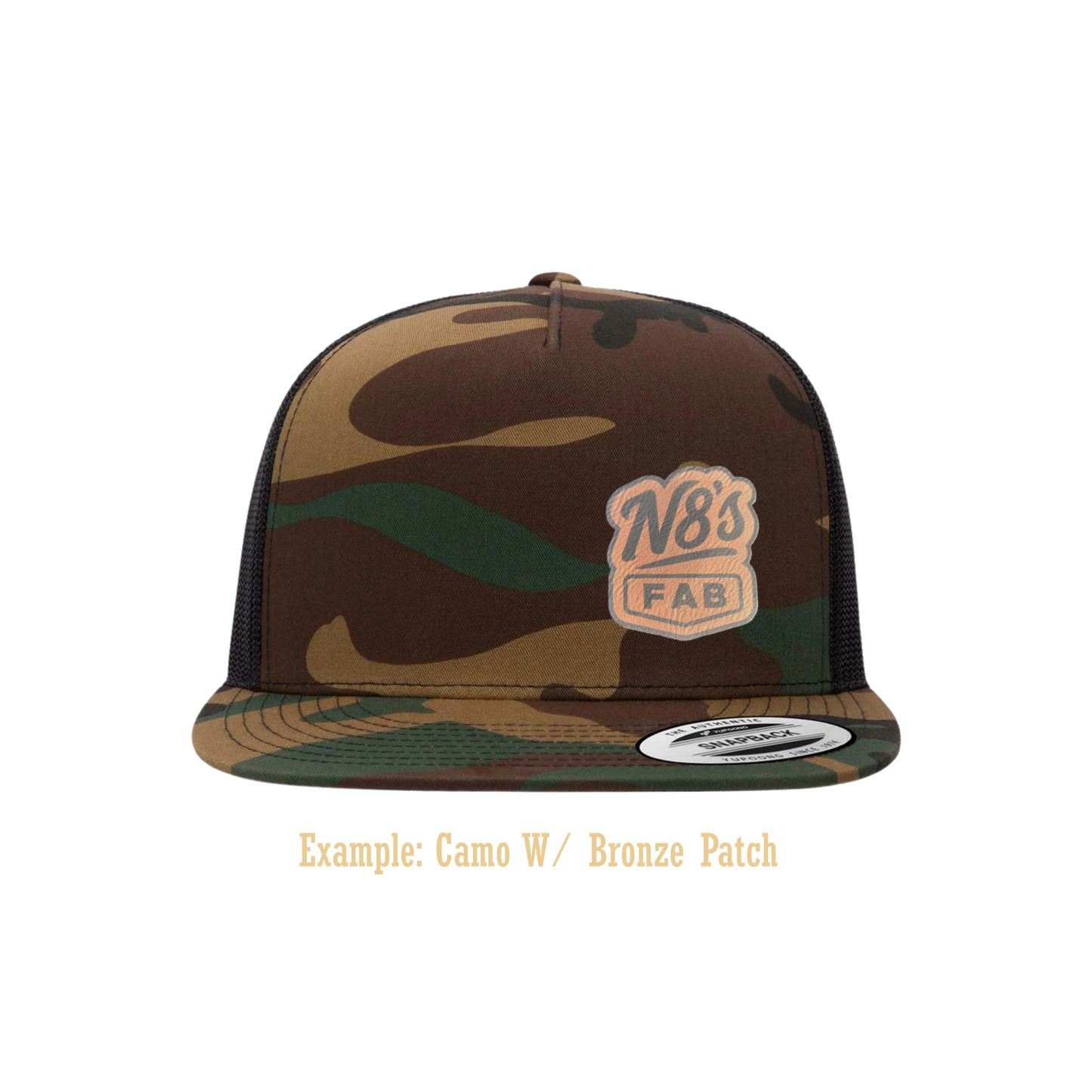 N8’S Fab 5 Panel Flat Bill SnapBack