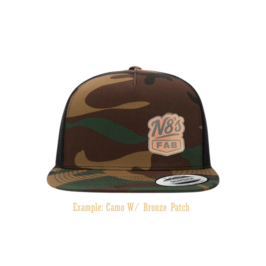 N8’S Fab 5 Panel Flat Bill SnapBack