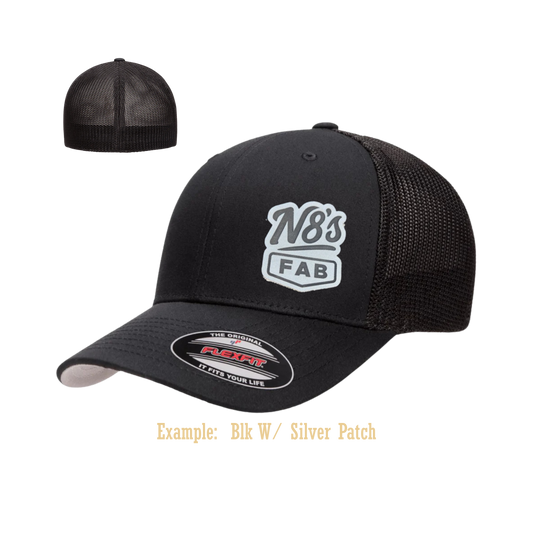 N8’S Fab Flexfit® Trucker Hat Mesh Back